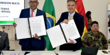 Bolivia y Brasil concluyeron en Santa Cruz de la Sierra la XIII Comisión Mixta sobre Drogas y Temas Conexos