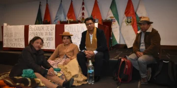 Legisladores en huelga de hambre en la Asamblea Legislativa.
APG.