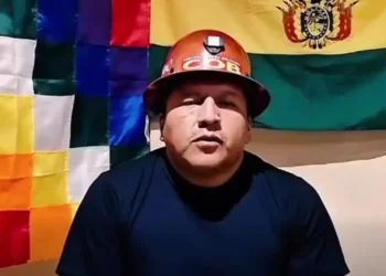 El secretario ejecutivo de la COB, Mario Argollo.
Captura RRSS