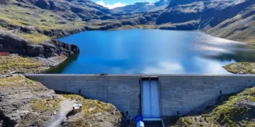 Inspección a represas de Incachaca y Hampaturi. Foto: Ministerio de Desarrollo Productivo, Rural y Agua.