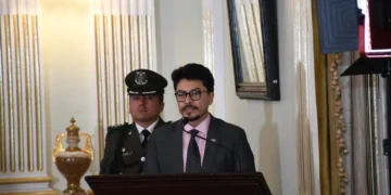 El canciller Fernando Aramayo. Foto: APG