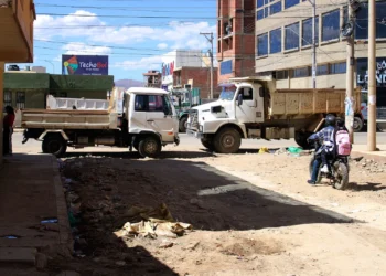 Paro de transporte. Foto: APG