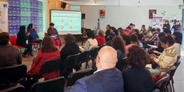 Conversatorio sobre violencia política contra las mujeres. Foto: Gentileza