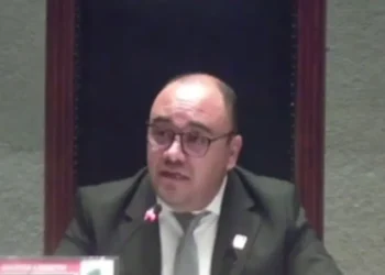 El presidente del TSE, Gustavo Ávila. Foto: Captura