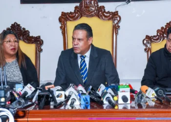 Gobernador de La Paz, Luis Revilla.
Foto referencial