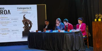 Premio Eduardo Abaroa distingue a 79 artistas.
Foto referencial