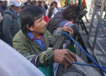 Dirigentes campesinos. Foto: APG