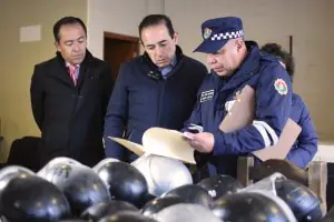 Inspección a la Intendencia y la Guardia Municipal  de La Paz
Foto GAMLP