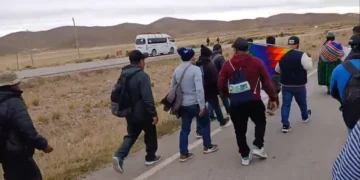 "Marcha por la vida". Foto: Captura