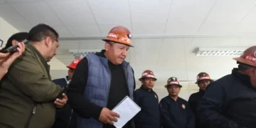 El ejecutivo de la COB, Mario Argollo. Foto: APG