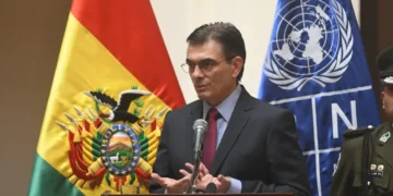 El presidente Rodrigo Paz. Foto: APG