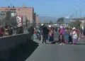 Retoman bloqueo en Senkata. Foto: Captura