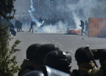Bloqueos en El Alto. Foto: APG