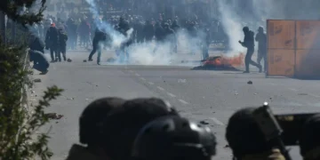 Bloqueos en El Alto. Foto: APG