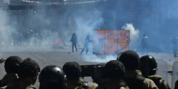 Bloqueos en el país. Foto: APG