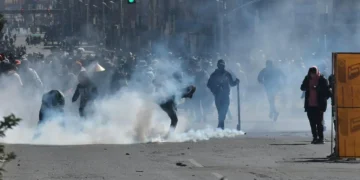 Bloqueos en El Alto. Foto: APG