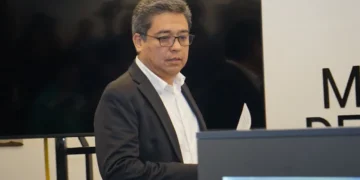El vocero presidencial, José Luis Gálvez. Foto: APG