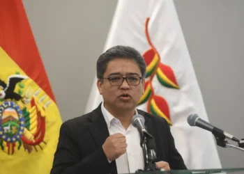 El vocero presidencial, José Luis Gálvez. Foto: APG