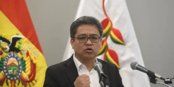 El vocero presidencial, José Luis Gálvez. Foto: APG