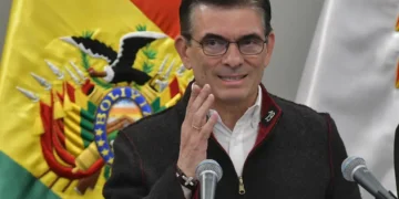 El presidente Rodrigo Paz. Foto: APG