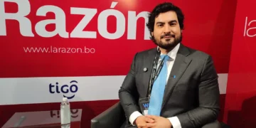 Santiago Quiroga, gerente de proyectos del Centro de Emprendimiento de la Cámara de Comercio Internacional. (Foto: La Razón)