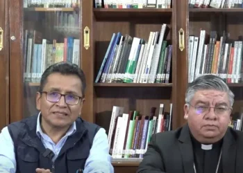 Defensoría e Iglesia Católica. Foto: Captura