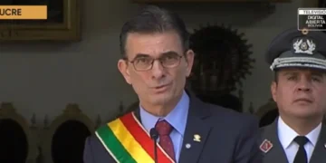 El presidente Rodrigo Paz. Foto: Captura
