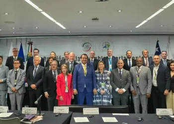 Los miembros de Eurolat reunidos en México.
Foto: EuroLat