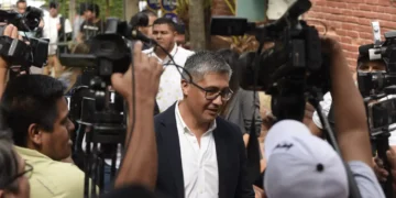El ministro de Economía, Gabriel Espinoza. APG