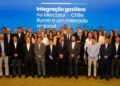 Ls participantes que asistieron al encuentro que se llevó a cabo Sao Paulo.. Foto: CAF