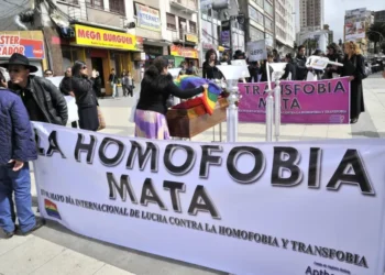 Una marcha contra la homofobia. FOTO: RRSS