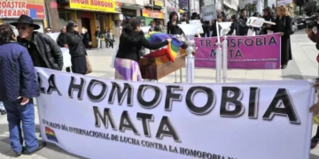 Una marcha contra la homofobia. FOTO: RRSS