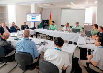 la reunión de la Aduana con representantes del sector transporte. Foto: Aduana