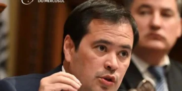 El presidente del Mercosur, Rodrigo Gamarra. FOTO: Mercosur
