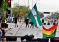 El bloqueo que paralizó a Santa Cruz en 2022. Foto: Archivo