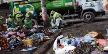 La empresa Trebol, encargada del aseo urbano, no cuenta con un plan de contingencia. FOTO: RRSS