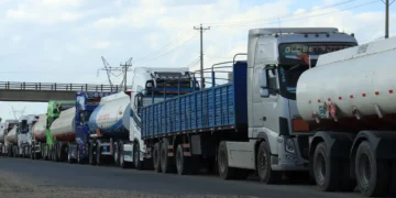 Camiones varados en carreteras. Foto: Archivo