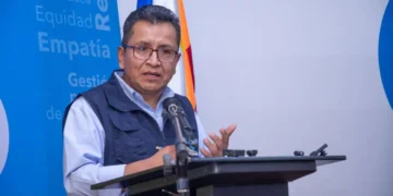 El defensor del Pueblo, Pedro Callisaya. Foto: Defensoría