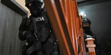La Policía realiza un operativo en Quito/AFP
