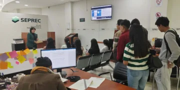 Trámites en las oficinas del Seprec