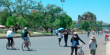El primer Día del Peatón en Cochabamba será el 31 de mayo. FOTO: RRSS