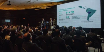 El foro sobre inversión minera. Foto: Ministerio de Minería