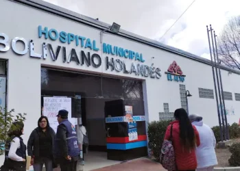 La falta de oxígeno obliga a suspender las cirugías en el Hospital Holandés de El Alto. FOTO: RRSS