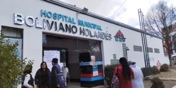 La falta de oxígeno obliga a suspender las cirugías en el Hospital Holandés de El Alto. FOTO: RRSS