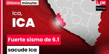 El sismo fue en la costa peruana/TVPerú