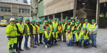 Delegación boiviana y alemana.
Foto: Viceministerio de Recursos Hídricos.
