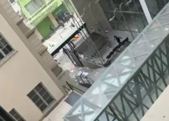 Ingreso del edificio anexo del TDJ La Paz.
Captura RRSS