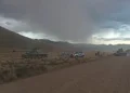 Imagen de los tanques que supuestamente salieron de un cuartel en la localidad de Patacamaya.
Foto: Redes Sociales