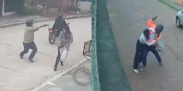Los delincuentes estaban armados/Captura de video