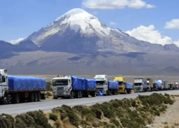 Transporte de carga por la ruta a iquique. Foto: Archivo